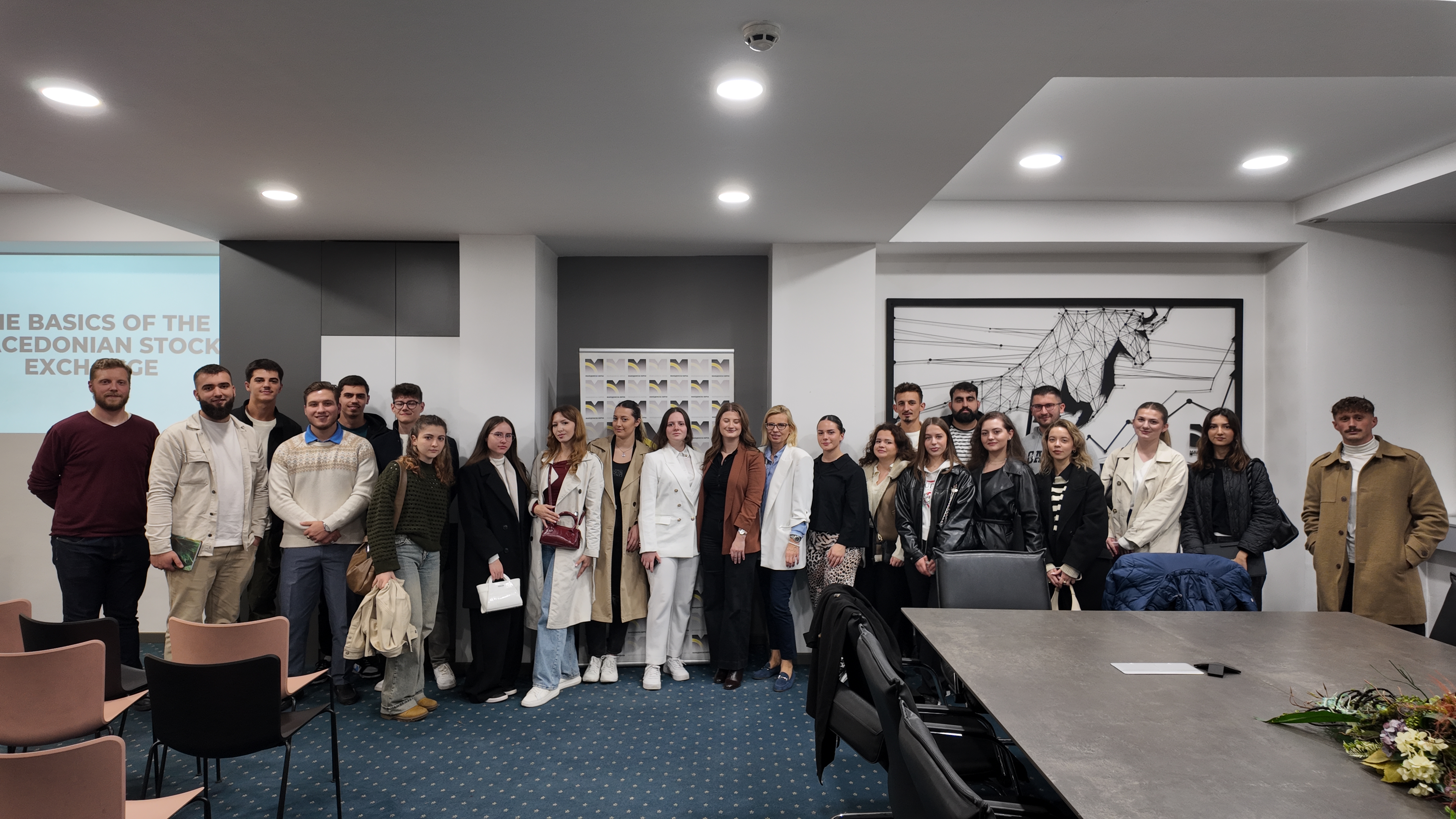 IBU Students Visit the Macedonian Stock Exchange and Launch Virtual Trading Simulation